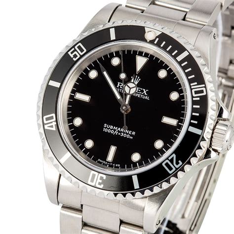 preowned Rolex Submariner no date